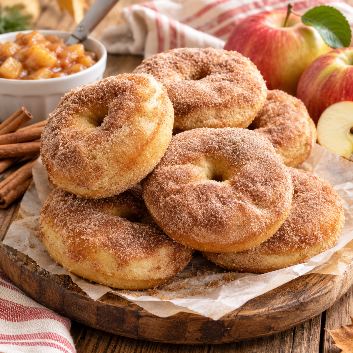 Apple Pie Pancake, Donut & Muffin Mix | Freshly Milled Organic Wheat | 16 oz