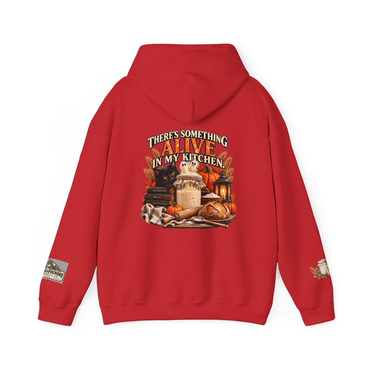 There is Something Alive in My Kitchen Fall Halloween Sweatshirt