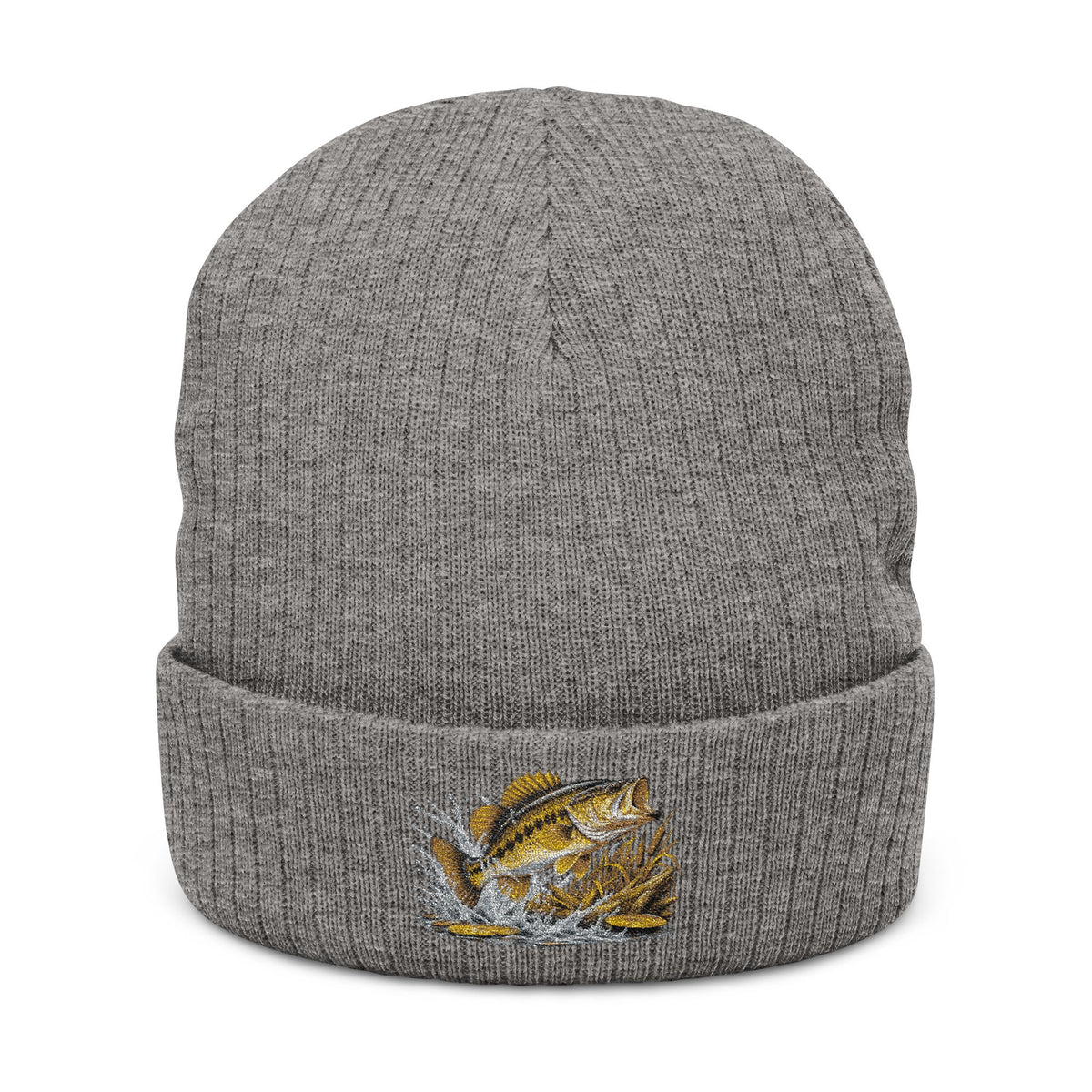 Ribbed Knit Beanie (Embroidery)