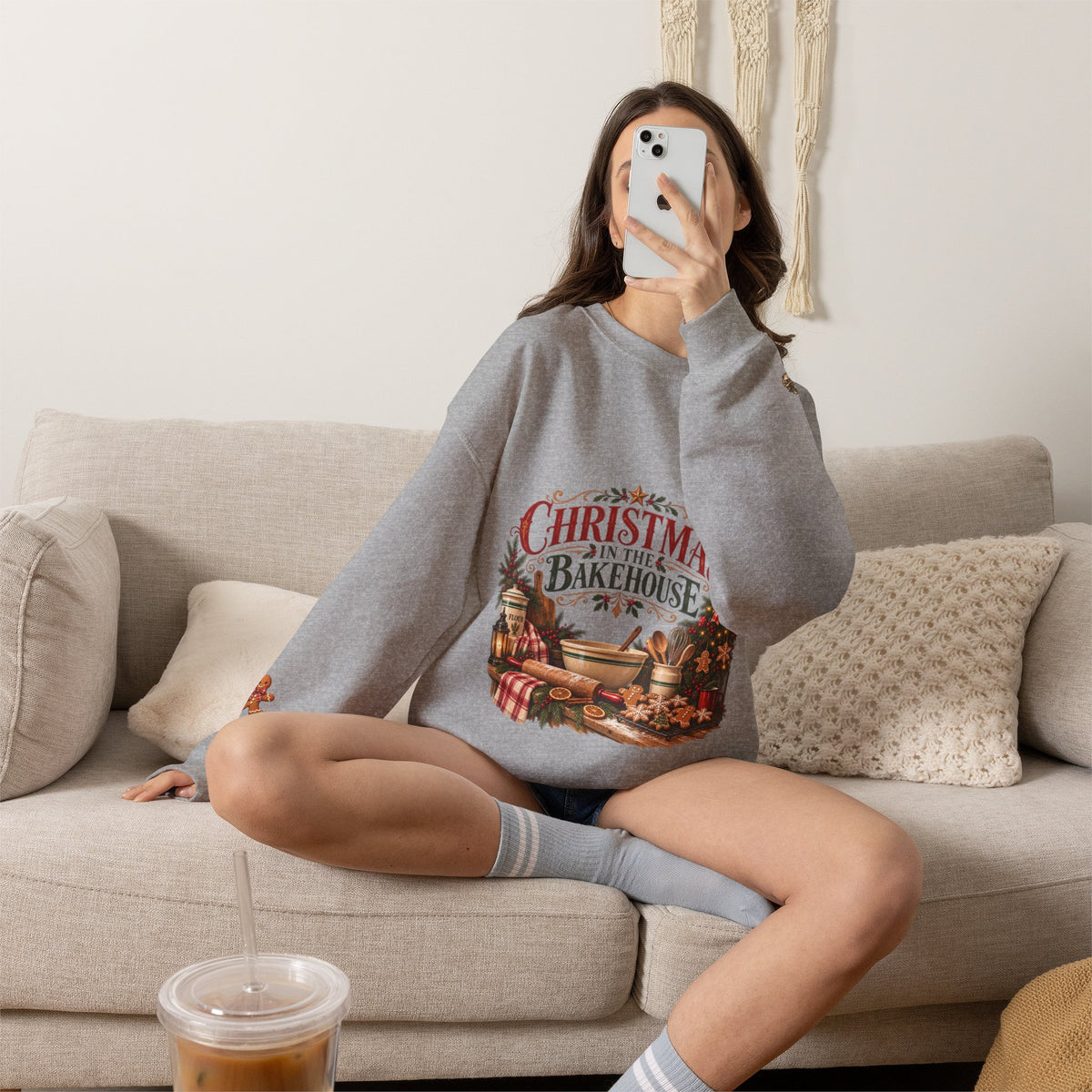Christmas in the Bakehouse Crewneck Sweatshirt
