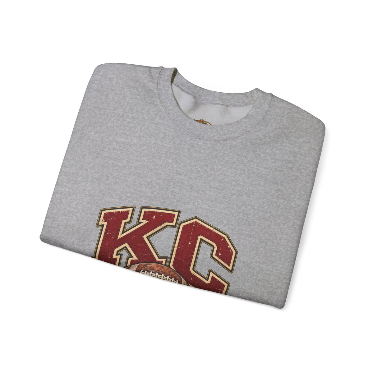 KC Sunday Football Crewneck Sweatshirt-Flour and Foundry Mercantile Co.