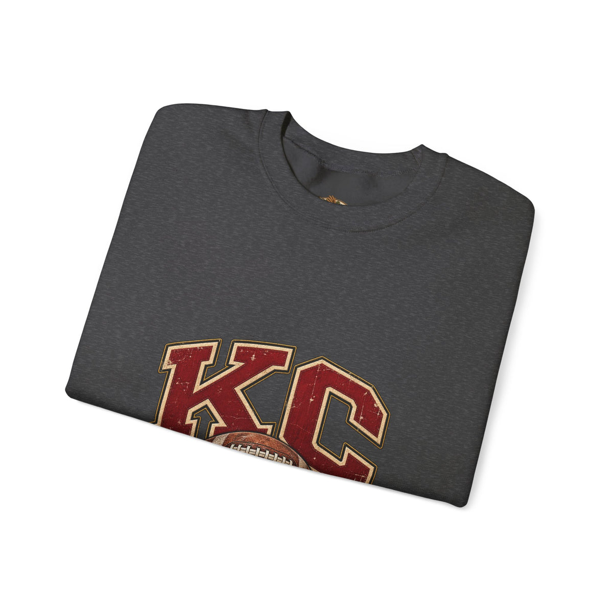 KC Sunday Football Crewneck Sweatshirt-Flour and Foundry Mercantile Co.