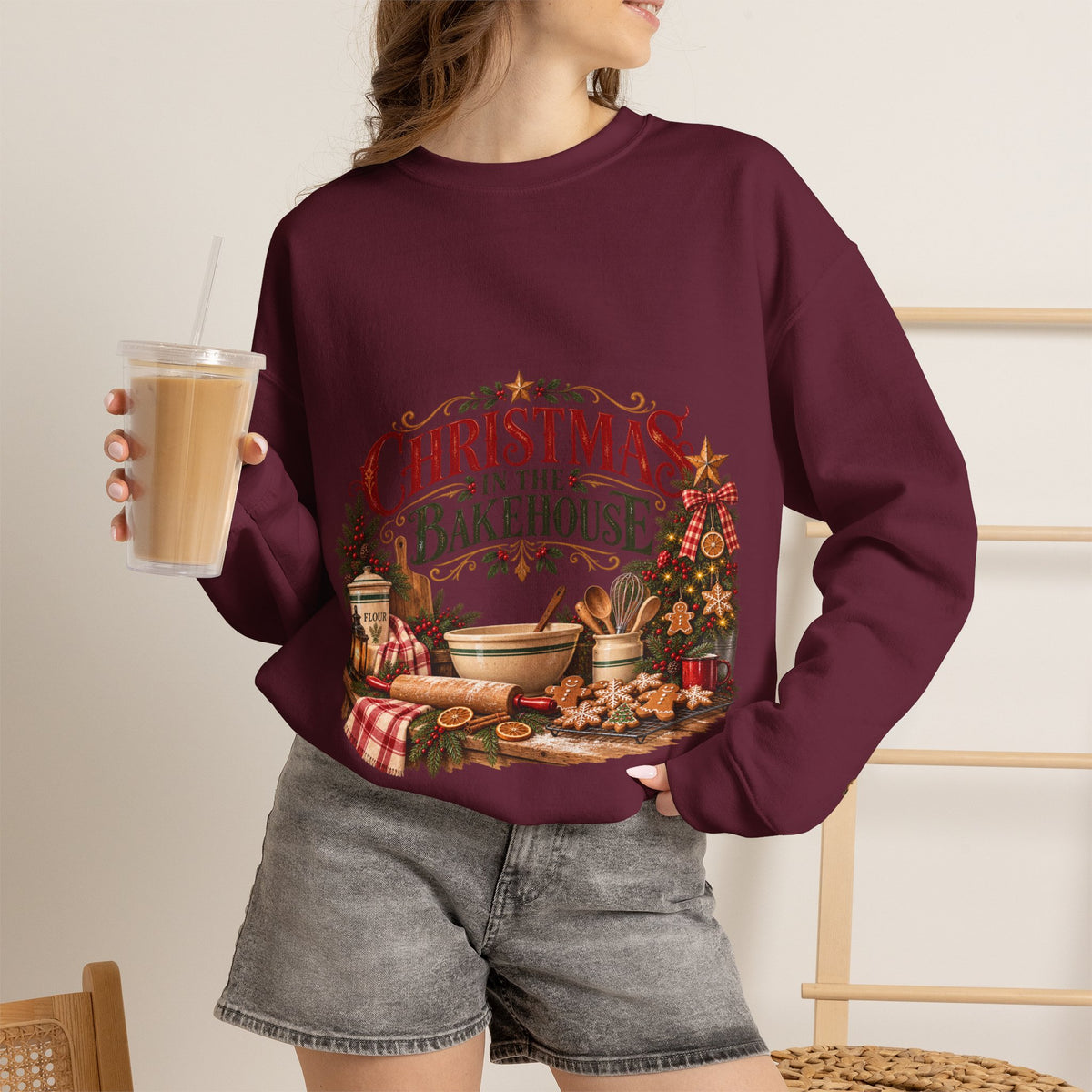 Christmas in the Bakehouse Crewneck Sweatshirt