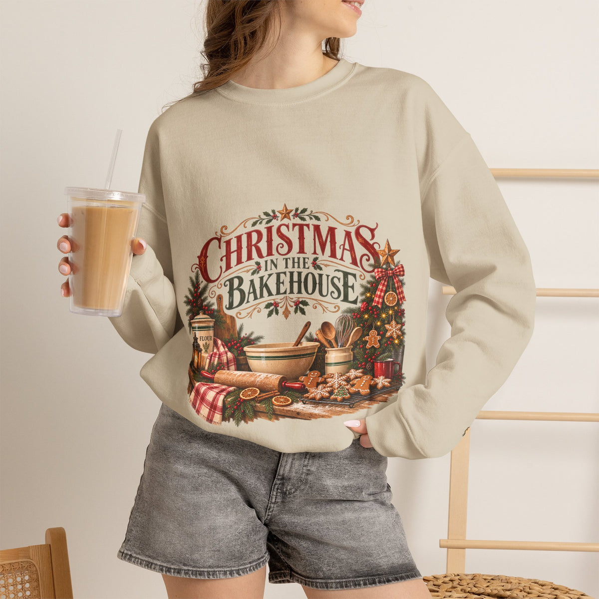 Christmas in the Bakehouse Crewneck Sweatshirt