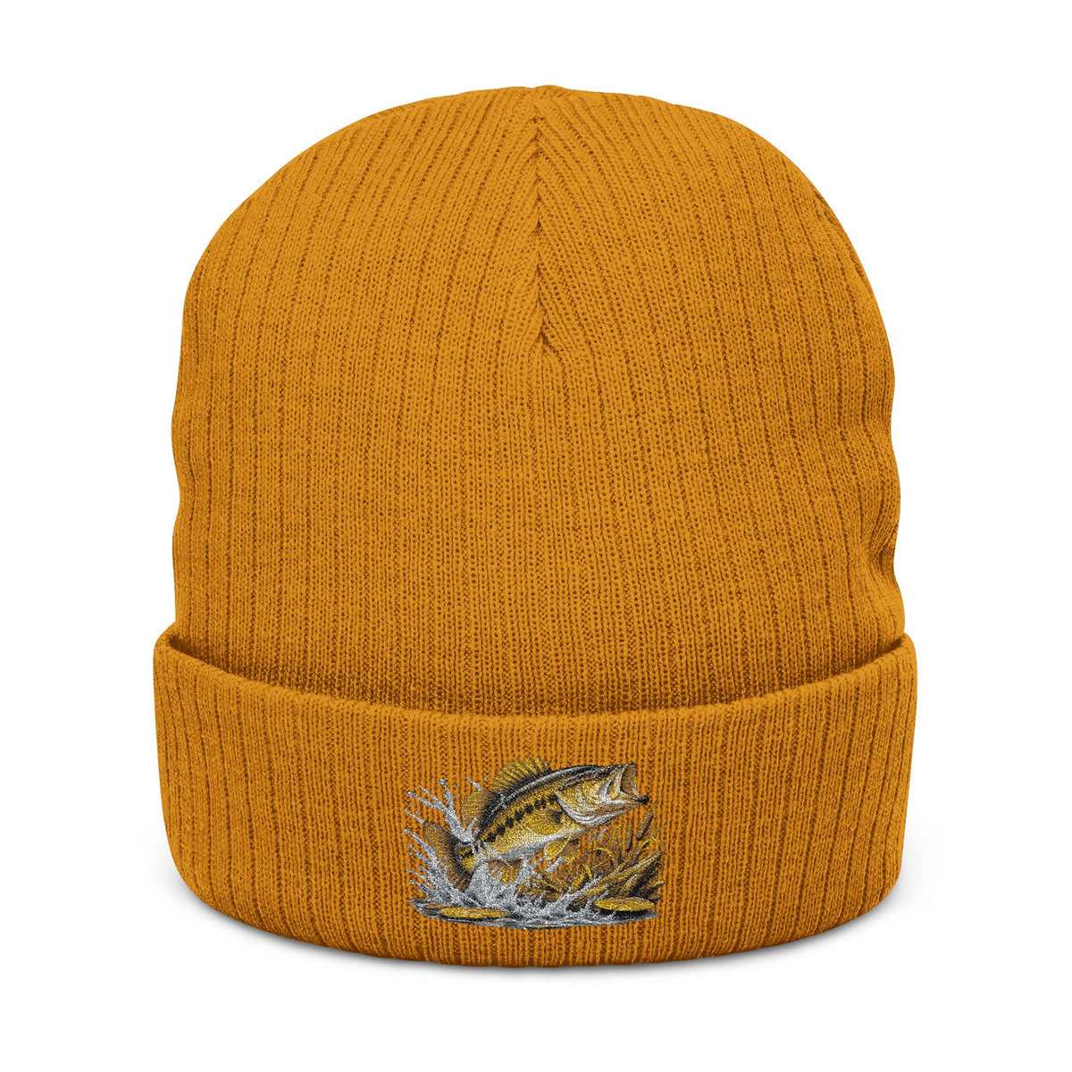 Ribbed Knit Beanie (Embroidery)