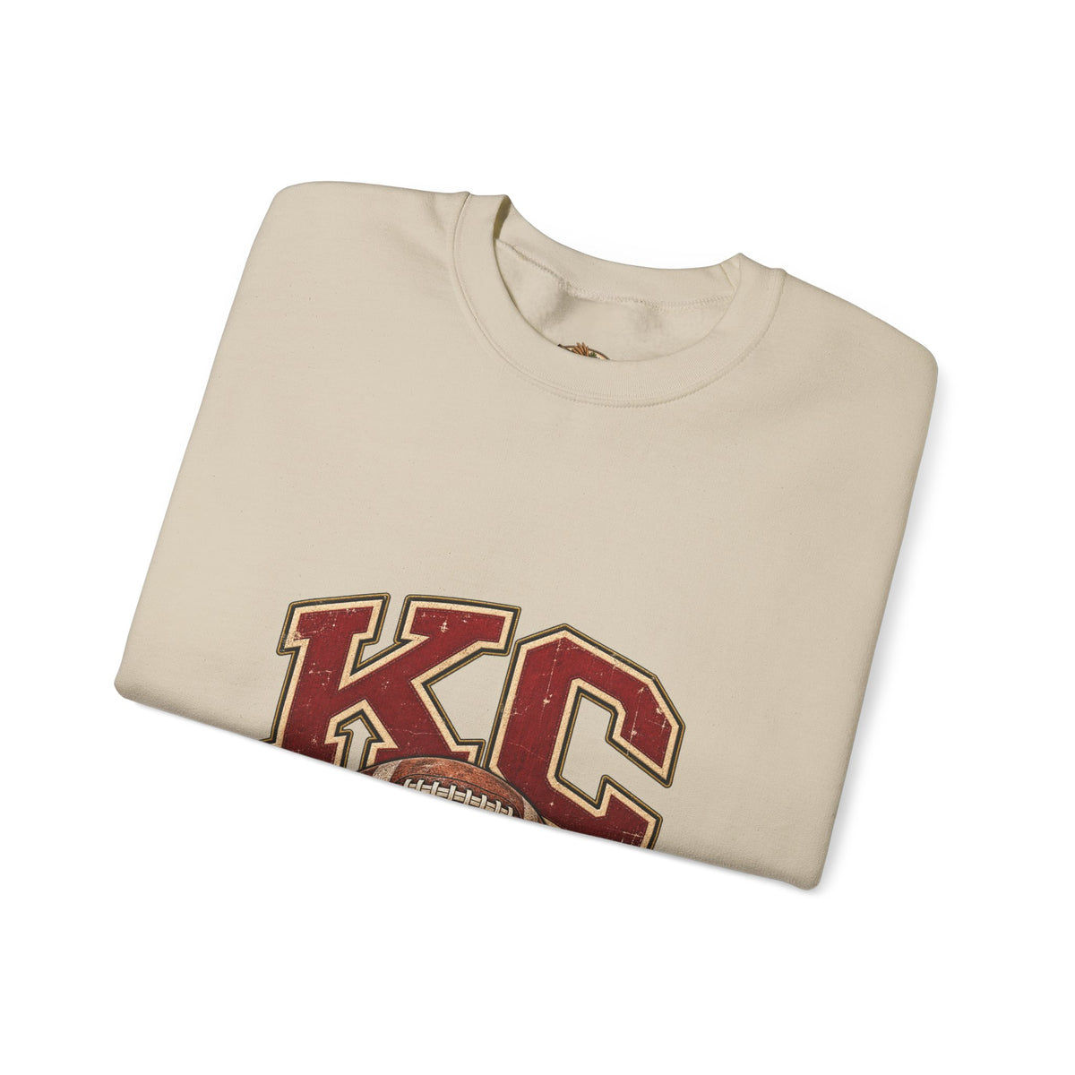 KC Sunday Football Crewneck Sweatshirt-Flour and Foundry Mercantile Co.