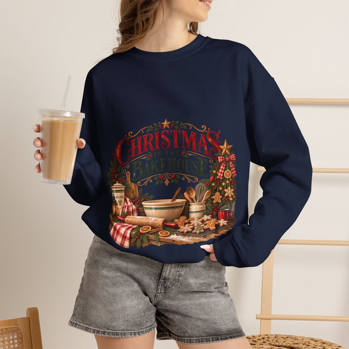 Christmas in the Bakehouse Crewneck Sweatshirt