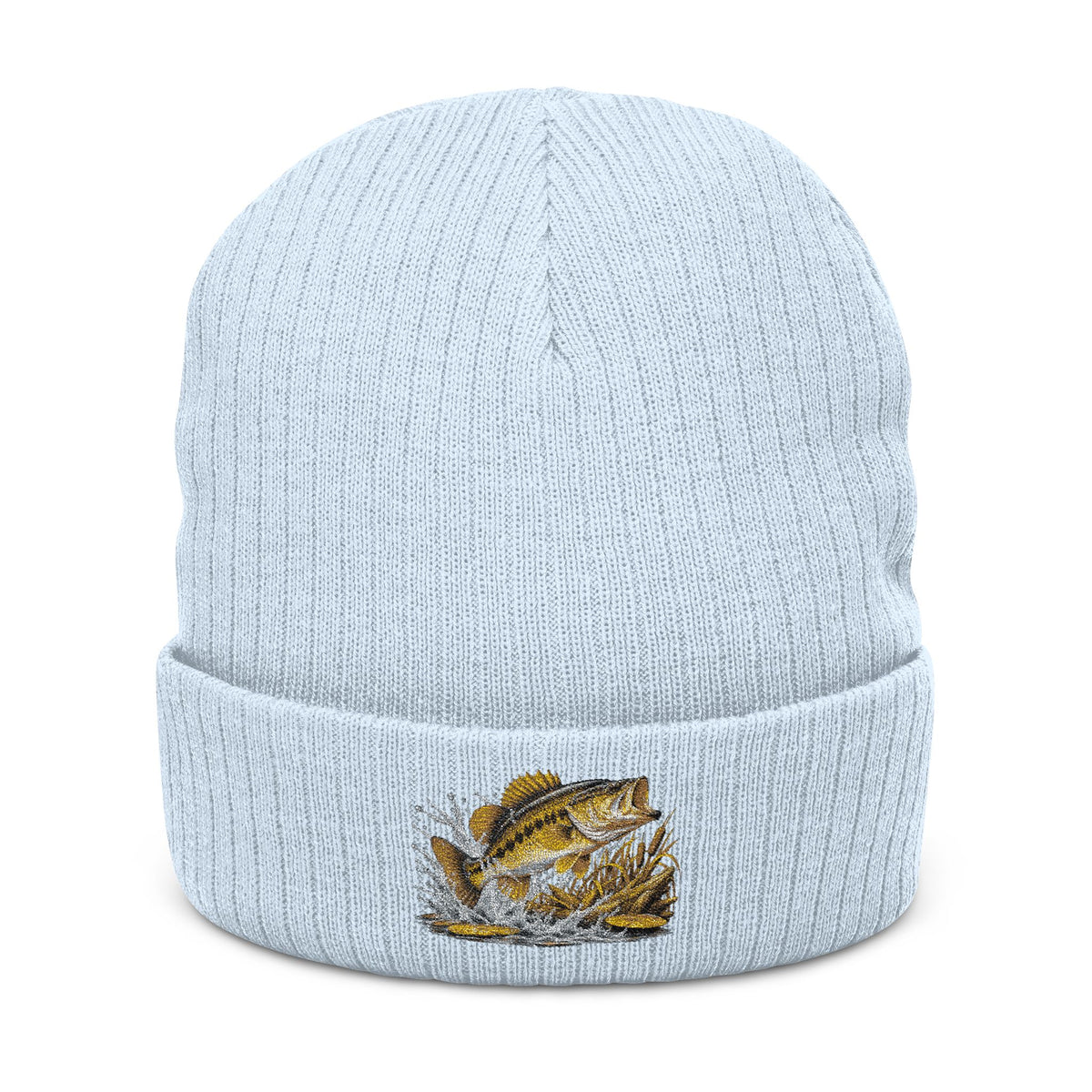 Ribbed Knit Beanie (Embroidery)