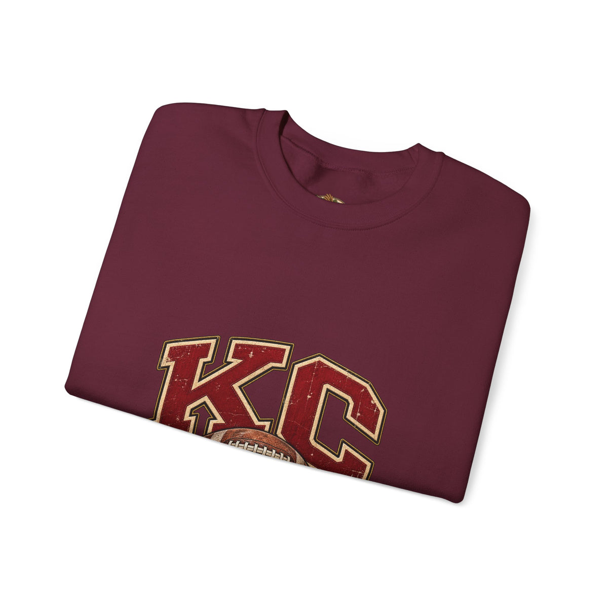 KC Sunday Football Crewneck Sweatshirt-Flour and Foundry Mercantile Co.