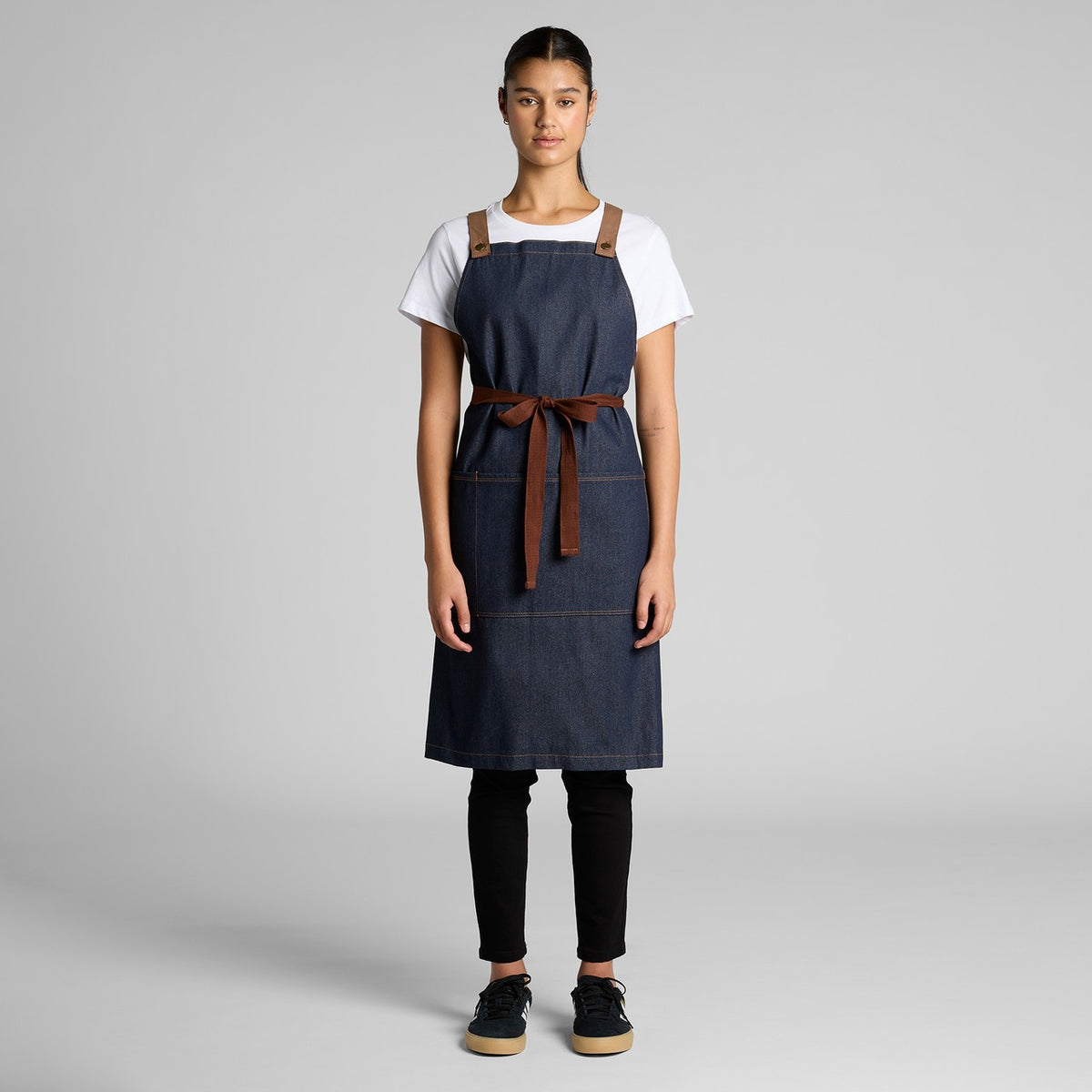 She Keeps the Starter Alive Denim Apron | Sourdough Bakery Apron