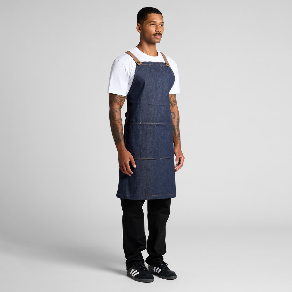 She Keeps the Starter Alive Denim Apron | Sourdough Bakery Apron