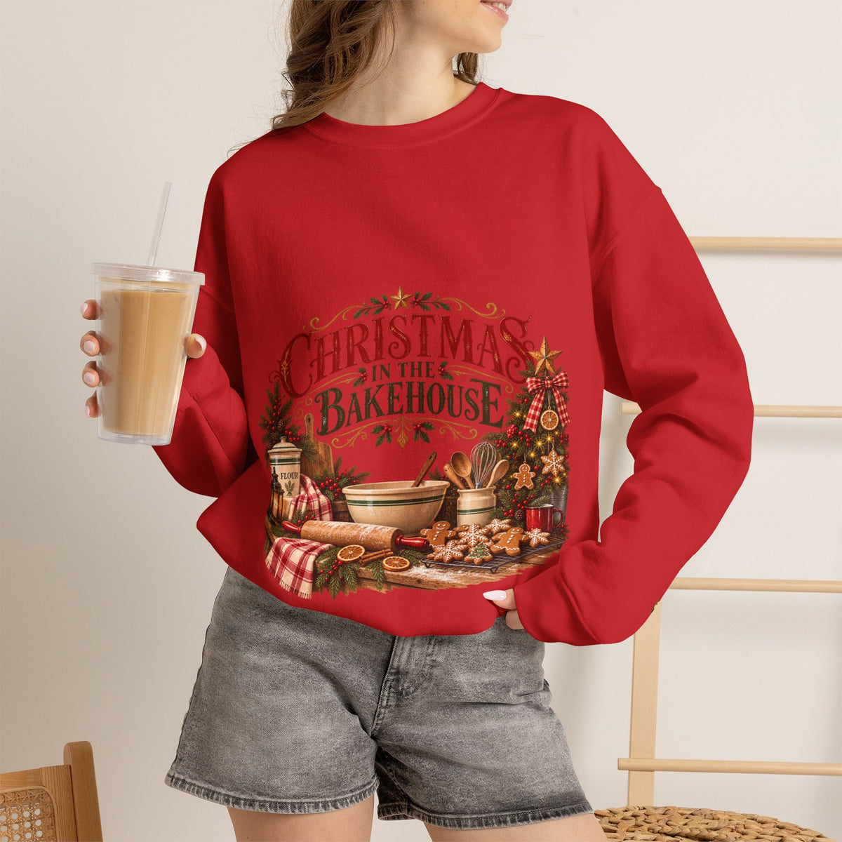 Christmas in the Bakehouse Crewneck Sweatshirt