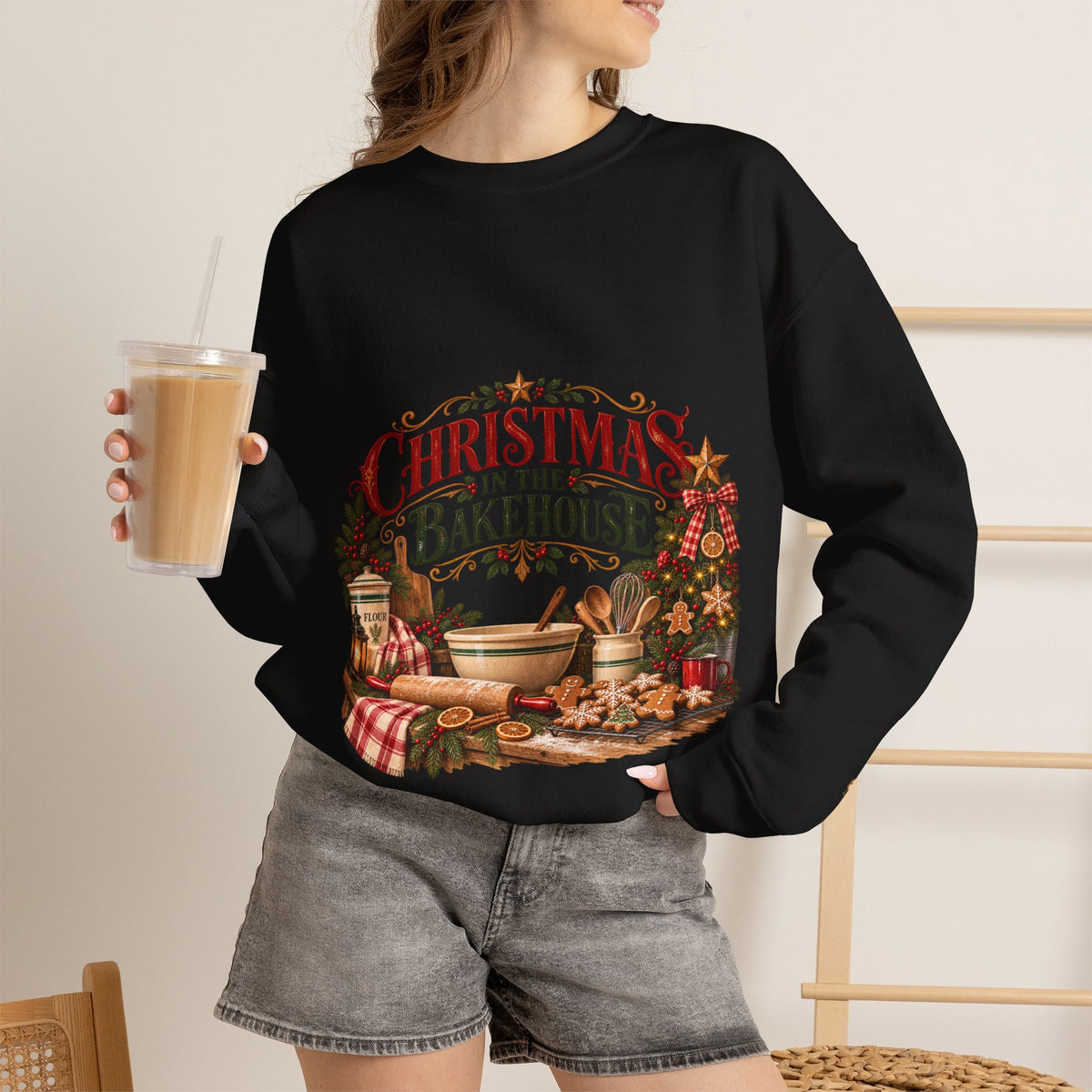 Christmas in the Bakehouse Crewneck Sweatshirt